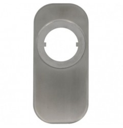 AMIG 29554  
 Embellecedor 10  
 165 x 74 mm  
 Acero inoxidable 18/8  
 Mate