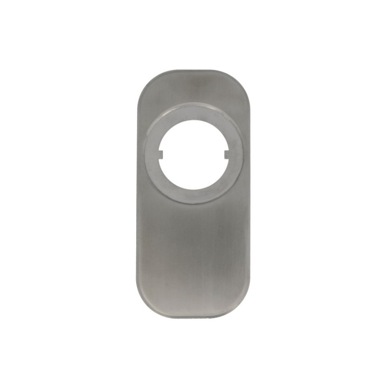 AMIG 29554  
 Embellecedor 10  
 165 x 74 mm  
 Acero inoxidable 18/8  
 Mate