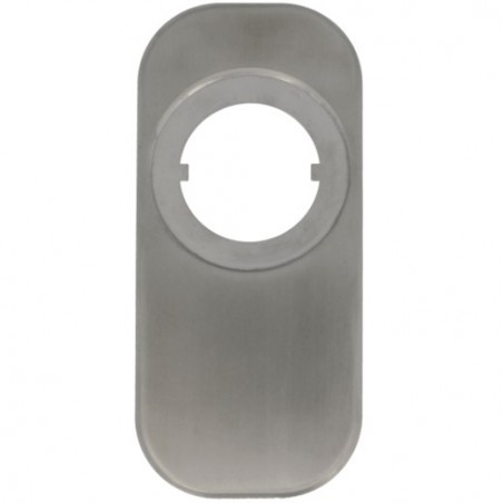 AMIG 29554  
 Embellecedor 10  
 165 x 74 mm  
 Acero inoxidable 18/8  
 Mate