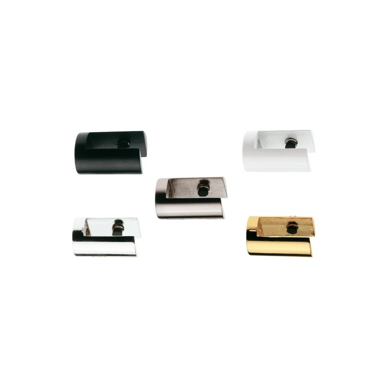 AMIG 2996  
 Soporte baldas 35  
 Ø20 x 30 mm  
 Zamak  
 Níquel cepillado