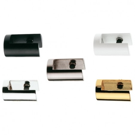 AMIG 2996  
 Soporte baldas 35  
 Ø20 x 30 mm  
 Zamak  
 Níquel cepillado