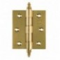AMIG 3032  
 Bisagra 1008  
 120 x 80 x 3 mm  
 Latón  
 Pulido