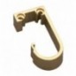 AMIG 3067  
 Soporte tubo armario 5  
 Ø16 mm  
 Aluminio  
 Oro