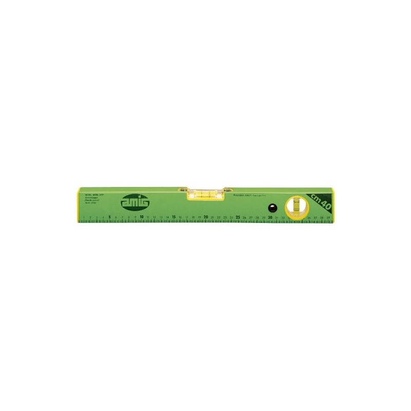AMIG 3078  
 Nivel 247  
 60 cm  
 Aluminio  
 Verde