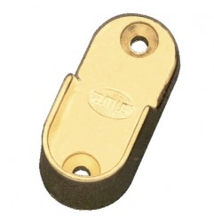 AMIG 3173  
 Soporte tubo armario 7  
 30 x 15 x 45 mm  
 Zamak  
 Oro