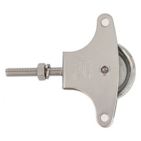 AMIG 3209  
 Polea metálica 20 INOX.  
 M6 x 40 mm  
 Acero inoxidable 18/8  
 Mate