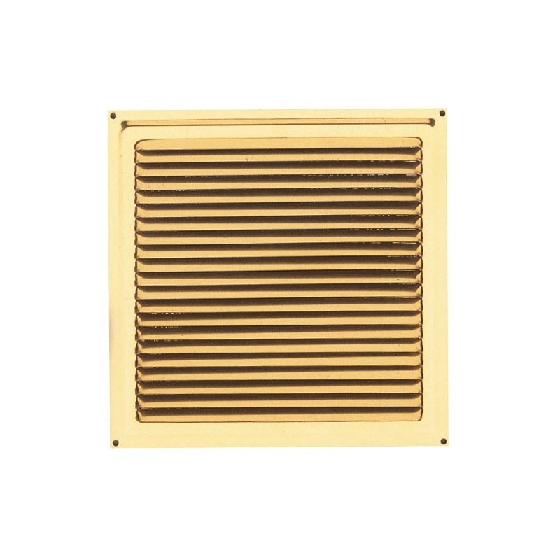 AMIG 3373  
 Rejilla ventilación 1  
 165 x 165 mm  
 Aluminio  
 Oro
