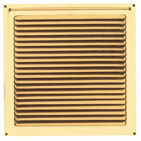 AMIG 3373  
 Rejilla ventilación 1  
 165 x 165 mm  
 Aluminio  
 Oro