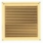 AMIG 3373  
 Rejilla ventilación 1  
 165 x 165 mm  
 Aluminio  
 Oro