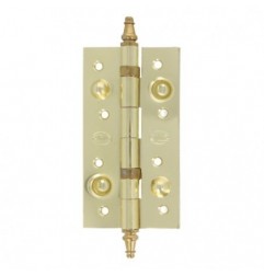 AMIG 3499  
 Bisagra seguridad 567  
 150 x 82 x 3 mm  
 Acero  
 Latonado barnizado
