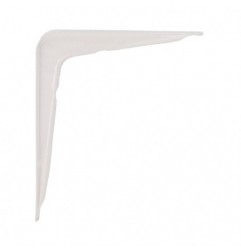 AMIG 3520  
 Palomilla 6  
 200 x 150 mm (10'' x 6'')  
 Acero  
 Blanco