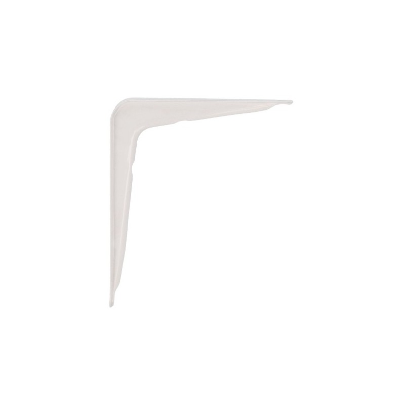 AMIG 3520  
 Palomilla 6  
 200 x 150 mm (10'' x 6'')  
 Acero  
 Blanco