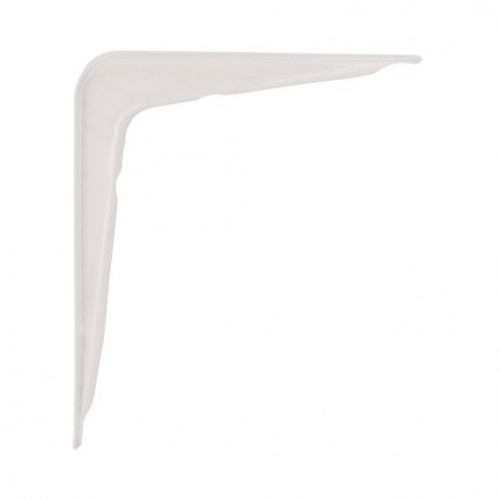 AMIG 3520  
 Palomilla 6  
 200 x 150 mm (10'' x 6'')  
 Acero  
 Blanco