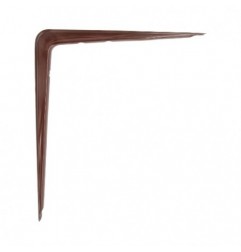 AMIG 3528  
 Palomilla 6  
 350 x 300 mm (14'' x 12'')  
 Acero  
 Marrón