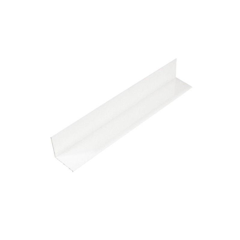 AMIG 3549  
 Ángulo lados iguales aluminio 6000  
 20 x 20 mm  
 Aluminio  
 Blanco