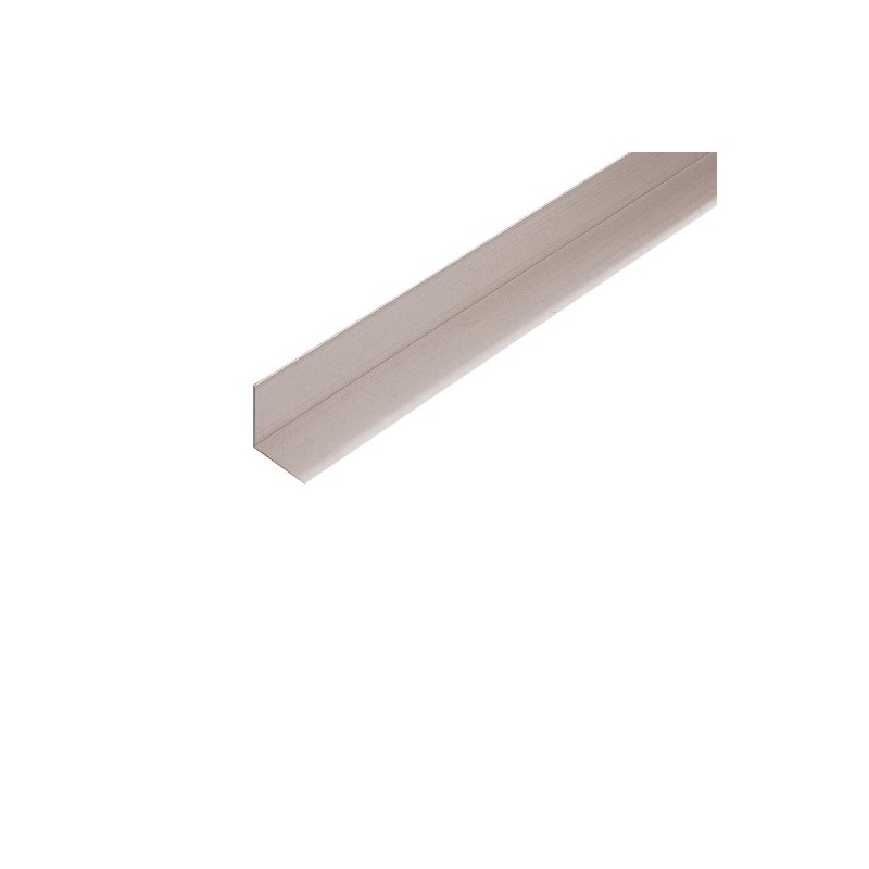 AMIG 3556  
 Ángulo lados iguales aluminio 6000  
 15 x 15 mm  
 Aluminio  
 Plata