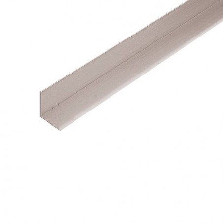 AMIG 3556  
 Ángulo lados iguales aluminio 6000  
 15 x 15 mm  
 Aluminio  
 Plata