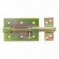 AMIG 3586  
 Pasador 454  
 85 x 67 mm  
 Acero  
 Latonado barnizado