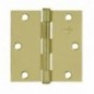 AMIG 3705  
 Bisagra 1010  
 4'' x 4'' (101 x 101 x 2 mm)  
 Acero  
 Latonado barnizado