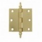 AMIG 3708  
 Bisagra 1011  
 4'' x 4'' (101 x 101 x 2 mm)  
 Acero  
 Latonado barnizado