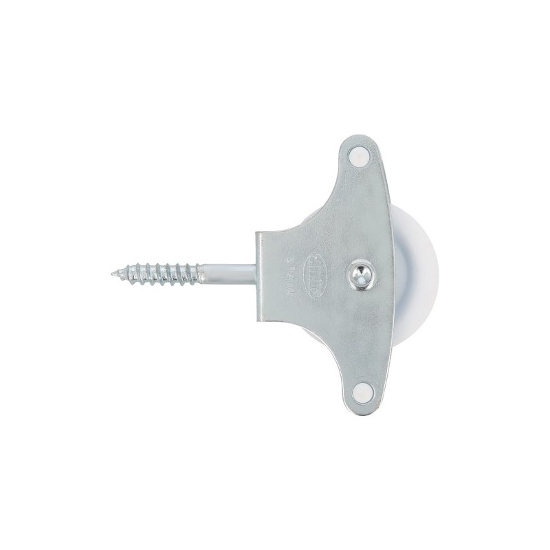 AMIG 372  
 Polea plástico 2  
 Ø39 mm  
 Acero  
 Zincado