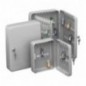 AMIG 3817  
 Porta-llaves 2171  
 200 x 160 x 70 mm  
 Acero  
 Gris