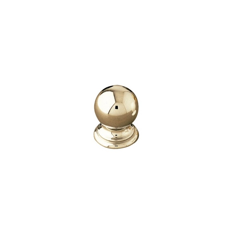 AMIG 3967  
 Pomo bola 60  
 Ø30 mm  
 Zamak  
 Cromado brillo