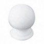 AMIG 3968  
 Pomo bola 60  
 Ø30 mm  
 Zamak  
 Blanco