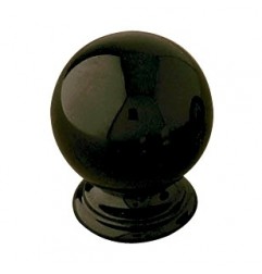 AMIG 3969  
 Pomo bola 60  
 Ø30 mm  
 Zamak  
 Negro