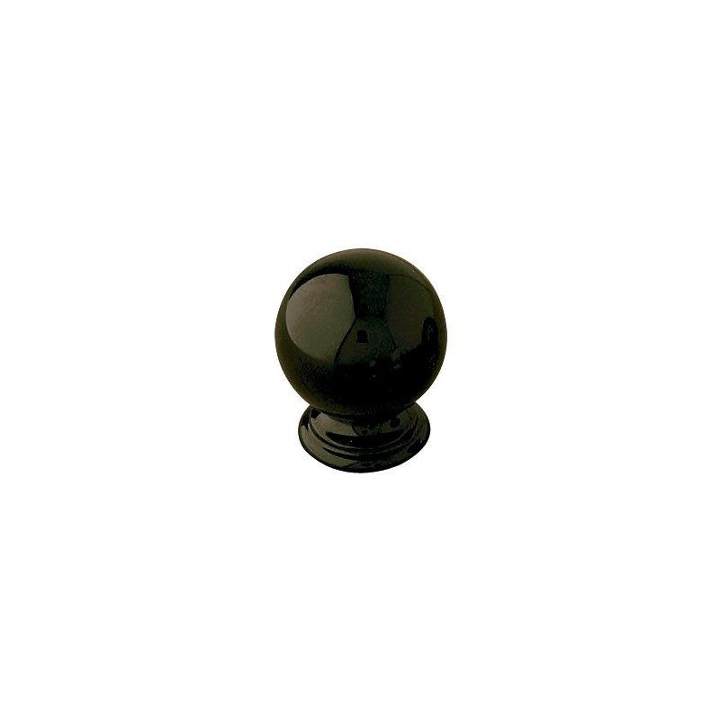 AMIG 3969  
 Pomo bola 60  
 Ø30 mm  
 Zamak  
 Negro