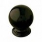 AMIG 3969  
 Pomo bola 60  
 Ø30 mm  
 Zamak  
 Negro