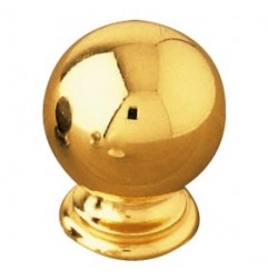 AMIG 3970  
 Pomo bola 60  
 Ø35 mm  
 Zamak  
 Oro