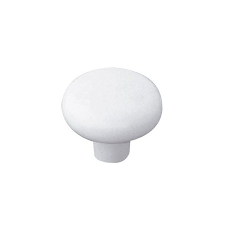 AMIG 3978  
 Pomo Japón 61  
 Ø30 x 24 mm  
 Zamak  
 Blanco