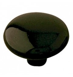 AMIG 3979  
 Pomo Japón 61  
 Ø30 x 24 mm  
 Zamak  
 Negro