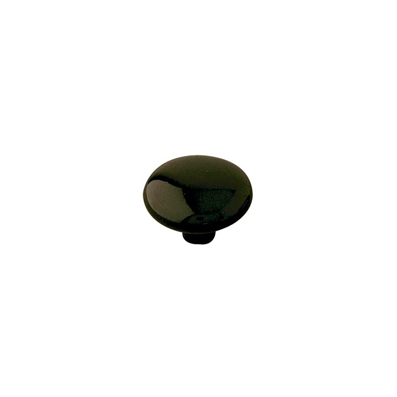 AMIG 3979  
 Pomo Japón 61  
 Ø30 x 24 mm  
 Zamak  
 Negro