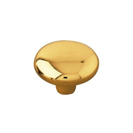 AMIG 3980  
 Pomo Japón 61  
 Ø35 x 25 mm  
 Zamak  
 Oro