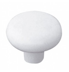 AMIG 3983  
 Pomo Japón 61  
 Ø35 x 25 mm  
 Zamak  
 Blanco