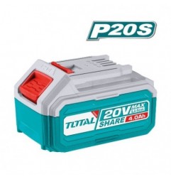 TOTAL 40007  
 Batería litio 4 Ah TFBLI2002  
 20 V - 4 Ah  
 Litio