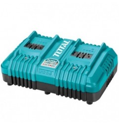 TOTAL 40011  
 Cargador rápido doble TCLI2034E  
 20 V