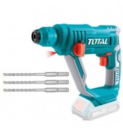 TOTAL 40013  
 Martillo combinado a batería TRHLI1601  
 20 V