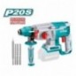 TOTAL 40015  
 Martillo combinado Brushless a batería TRHLI20228  
 20 V