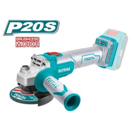 TOTAL 40016  
 Amoladora Brushless a batería TAGLI201158  
 20 V