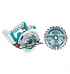 TOTAL 40017  
 Sierra circular a batería TSLI1651  
 20 V