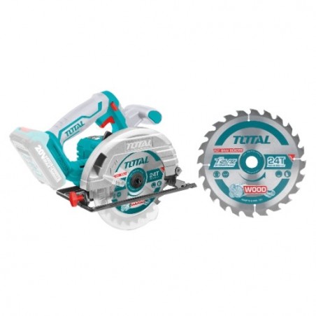 TOTAL 40017  
 Sierra circular a batería TSLI1651  
 20 V