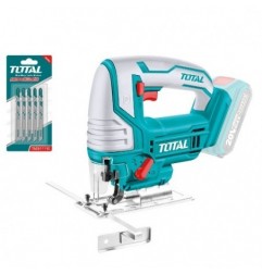 TOTAL 40018  
 Sierra caladora a batería TJSLI8501  
 20 V