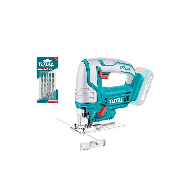 TOTAL 40018  
 Sierra caladora a batería TJSLI8501  
 20 V