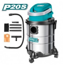 TOTAL 40029  
 Aspirador a batería TVLI2005E  
 20 V - 20 l
