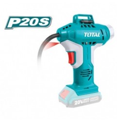TOTAL 40030  
 Compresor a batería TACLI2001  
 20 V