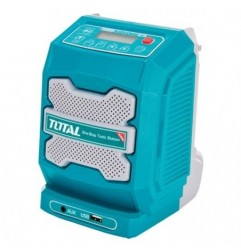 TOTAL 40032  
 Radio bluetooth a batería TJRLI2001  
 20 V
