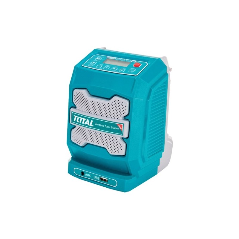 TOTAL 40032  
 Radio bluetooth a batería TJRLI2001  
 20 V